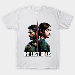 the last of us tv series " TLOU " tshirt sticker etc. design by ironpalette T-Shirt